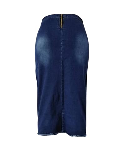 Women Skirts Drawstring Lace Up Summer High-Rise Denim Skirt Patchwork Splicing Western Vintage Skirt4