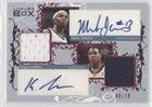 Mike James; Kyle Lowry #40/79 (Basketball Card) 2006-07 Luxury Box - Courtside Relics Dual Autographs #CDAR-JL