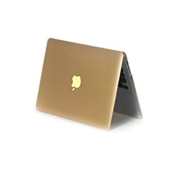 Image of Case for MacBook Air 15 inch 2026 2025-2023 Release M4 A3241 M3 A3114 M2 A2941 Liquid Retina Display Chip Plastic Hard Shell Cover Case, Metallic Gold