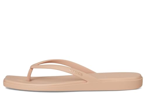 Crocs Femme Miami Flip Tongs, Pink Caramel, 34/35 EU