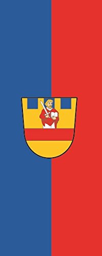 U24 Fahne Flagge Cloppenburg im Hochformat Premiumqualität 80 x 200 cm