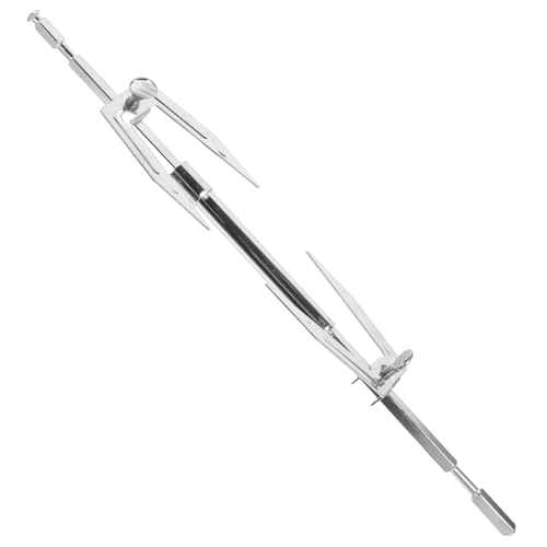 BEBEMOKO Stainless Steel Roast Chicken Fork for Air Fryer and Grill Tool for Bbq Oven and Outdoor Cooking Easy to Assemble and Disassemble Chicken Holder