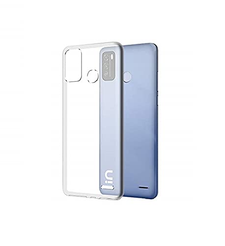 Image of COVERBLACK Rubber Back Cover for Micromax in 1b - E7533 - Transparent