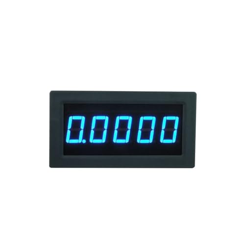 Voltmètre numérique DC 2V avec écran LED bleu et isolation électrique YB5145Bi - 6