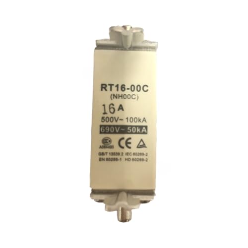 Fusible NH00C RT16-00C cartouche industrielle à couteaux pour sectionneur BT