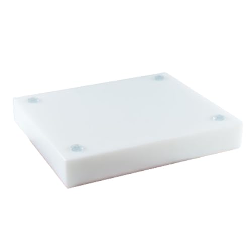 TOPATUPA Tabla Corte Polietileno 5cm espesor Profesional Blanco (50x30x5)