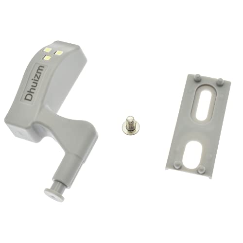 10Pcs Universal Cabinet Cupboard Hinge Led Light Sensor Light For Bedroom Kitchen Closet Night Lamp (Cold White) #TOP3