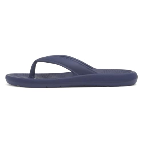 Image of Shoe Zone - Mens Navy Toe Post Slip On EVA Sandal - Size 9 UK - Blue