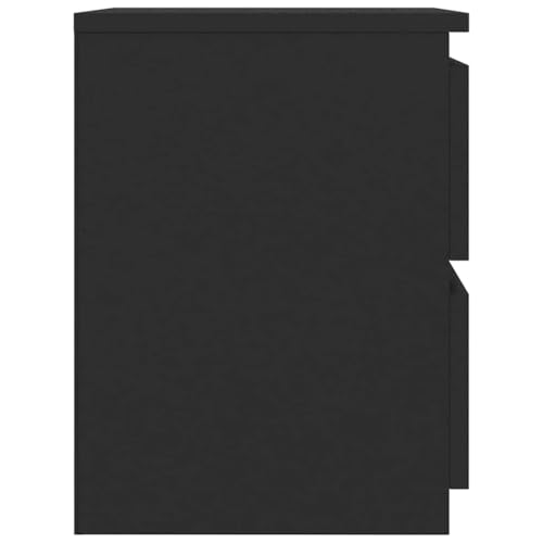 Table de chevet noir mat compacte pour aménager les petits espaces - 8