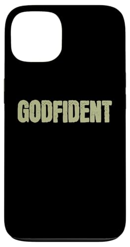 Godfident �N���X�`���� �M�� �_�ւ̐M�� �@������ �X�}�z�P�[�X iPhone 13 �p