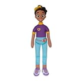 Jay Franco Kids Plush Pillow Buddy - Large Kids Ultra-Soft Stuffed Plushie & Cozy Pillow, Official Licensed Product, 17 Inches, Multi - Blippi Meekah