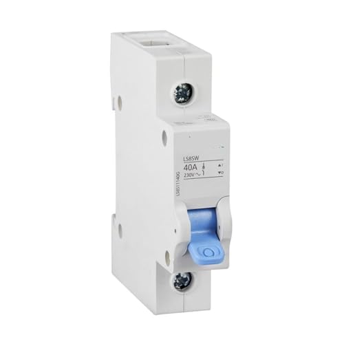 Interrupteur d'isolement LS8 1P 32A sectionneur rail DIN 230V 400V