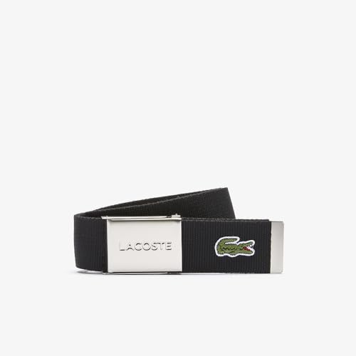 Lacoste Herren RC2012 Gürtel, Noir, 110 cm