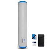 COOLWAVE 10FT Inflatable Boat Fenders, Upgraded Inflatable Boat Bumper for Docking, Heavy Duty Dock Fender with Storage Bag, Dock Bumper for Tying Up Fishing Boats, Jet Skis, Yachts(10ft x18inch)