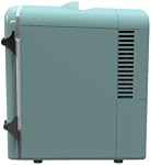 RCA RMIS129-BLUE Mini Rétroactivité 6 Réfrigérateur de boissons en canette-Blue