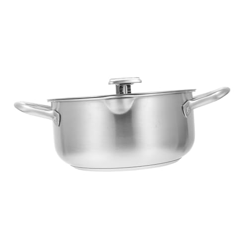 Cabilock Efficient Deep Fryer Pot Tempura Frying Pot Temp Controlled Nonstick Fryer Pan with Thermometer