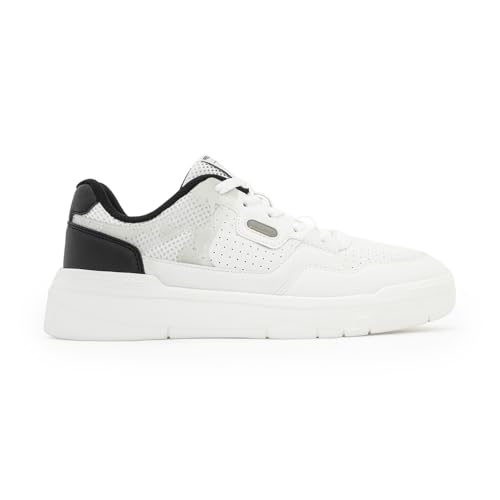 Image of Red Tape Women's Sneakers White Lilac Pu TPU Round Toe Lace-Up