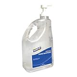 Genuine Joe GJO10452 Moisturizing Hand Gel Sanitizer, 2 qt Pump Bottle, Clear