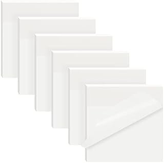 Transparent Sticky Notes 300pcs, Clear Sticky Notes, Translucent Sticky Notes 3×3 inch Adhesive Removable, Waterproof Notes, Suitable for Writing and Taking Notes on BooksApply to Office, School.