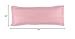 JBD LINEN Bed Body Pillow Sham for use in Pregnancy Sized 20 x 54 inch 1 Piece, 800 Thread Count 100% Organic Cotton Baby Pink Solid