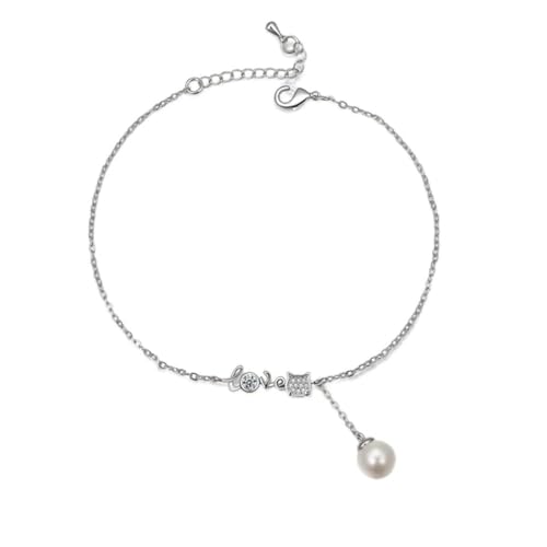 Bracelet avec zircon clair tendance : bijou chaîne ajustable pour femme élégante