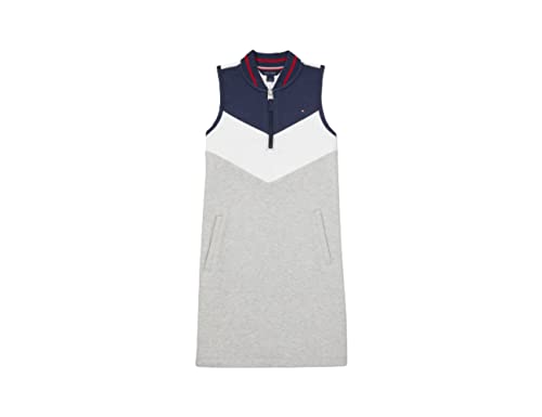 Tommy Hilfiger Girls' Colorblock Chevron Dress