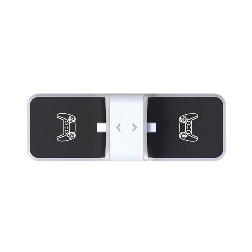 OSTENT Suporte USB Dual Charger Dock Power Station para Sony PS5 DualSense Wireless Bluetooth Contro