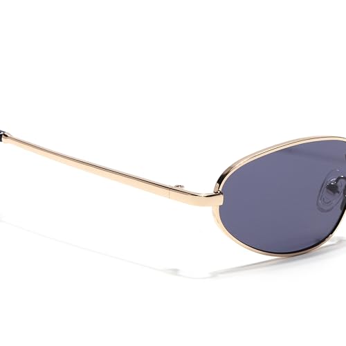 Image of Voyage UV Protected Oval Sunglasses for Men & Women