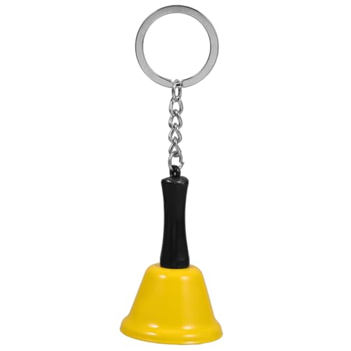 SOLUSTRE Bell Keychain Decoration Mini Hand Bell Keyring Sensory Toy for Boys and Girls Adults