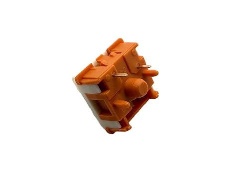 Image of Zkeebs HMX Linear 5-Pin MX Mechanical Keyboard Switches for Custom Mechanical Keyboards (HMX Sunset Gleam 50g, 35 Switches)