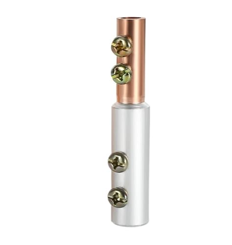 Connexion bout à bout rapide sans pression via raccord de transition cuivre-aluminium parallèle