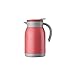 YUZZZKUNHCZ Czajnik, 304 stal nierdzewna Duża pojemność kolby termicznej Caster 24-godzinna izolacja termiczna Herbata Coffee Termos (Color : Red)