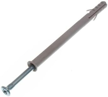 100 X Versatile Nylon Hammer-In Frame Fixings M140 for Masonry and Concrete
