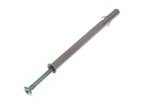 Onestopdiy.com 10 X Nylon Hammer In Frame Fixings Rawl Masonry Plugs & Screws M10 X 140
