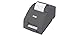 Epson C31C514A8531 TM-U220B Dot Matrix Receipt Printer, 9 Pin, USB with DB9 Serial Interface, Autocutter, with Power Supply, Dark Gray