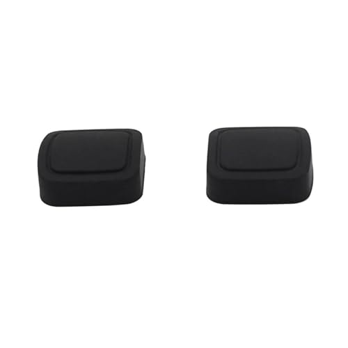 2X Copertura in gomma nera for pulsante maniglia porta Keyless Go adatta for Mercedes W220 S350 S430 S500 S55 Accessori for veicoli