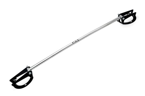 HPS Polish Front Strut Bar Tower Brace Compatible for 2015-2021 Subaru WRX 2.0L WRX STI 2.5L, 42-116P