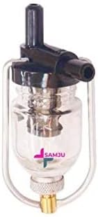 Petrol Filter Magnetic Glass Bowl Fuel or Petrol Filter for Royal Enfield BS3 and BS4 Carbureted_Protect Your Carburetor Model_1 Pcs