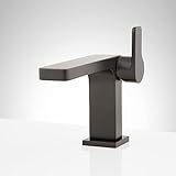 Signature Hardware 948575 Hibiscus 1.2 GPM Single Hole Bathroom Faucet with Pop-Up Drain Assembly