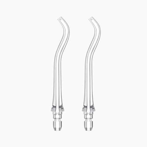 usmile 2 Pcs S-Shaped Replacement Dual Jet Nozzle for C10 Oral Ir...