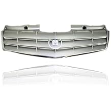 Grille - Compatible/Replacement for 04-05 Cadillac SRX Without Sport - All Chrome, Emblem Provision - 25763160