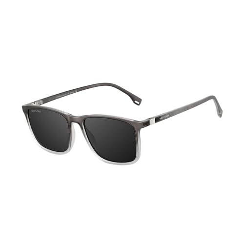 Lunettes de soleil polarisées UV400 TR90 rétro vintage pour homme et femme