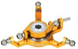 MICROHELI Precision CNC Aluminum Swashplate (Gold) - Blade Infusion 120