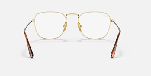 Image of Ray-Ban mens Rx8157v Frank Titanium Square Prescription Eyewear Frames