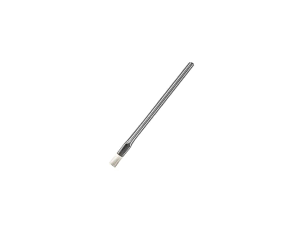 Excelta - 213A-N - Brushes - Cleanroom Safe - Straight -Three Star - SS with Statig09 Bristles, 0.13" Height, 0.13" Wide, 3.5" Length