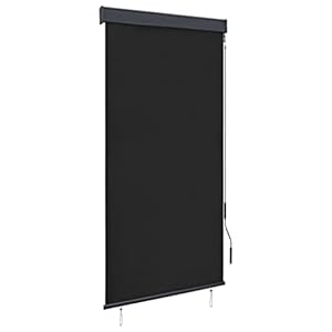 INLIFE Außenrollo 80 x 250 cm Anthrazit