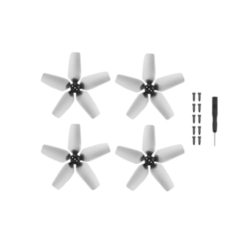 Hélices de PC transparentes ultra ligeras para DJI Avata juego de repuesto de 2 pares