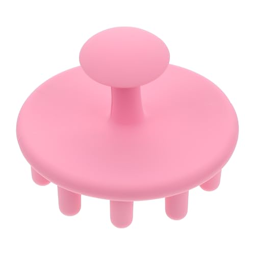 ELAYARD Spazzola per Shampoo in Silicone Morbido per Massaggio del Cuoio Capelluto Pettine Massaggiante Portatile per Bagno Adatta a Pelli Sensibili Uso Bagnato e Colore Colore Casuale