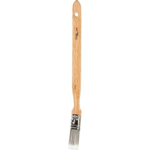 Axus Decor Awkward Reach Paint Brush (Grey Series) - 1"/25mm - for Behind Radiators, Pipes and Other Hard-to-Access Areas Cover