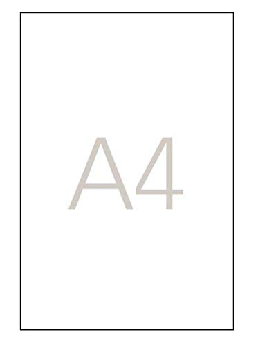 Apli 732125 - Pack 100- transparente Folie, A4